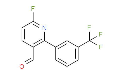 6-Fluoro-2-(3-(trifluoromethyl)phenyl)nicotinaldehyde
