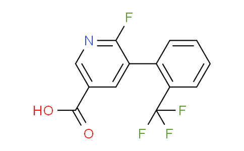 AM80441 | 1261688-12-3 | 6-Fluoro-5-(2-(trifluoromethyl)phenyl)nicotinic acid