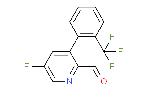 AM80450 | 1261885-16-8 | 5-Fluoro-3-(2-(trifluoromethyl)phenyl)picolinaldehyde