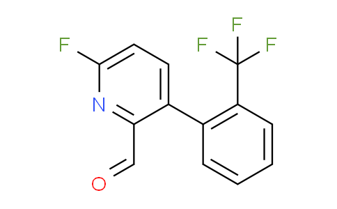 AM80456 | 1261805-46-2 | 6-Fluoro-3-(2-(trifluoromethyl)phenyl)picolinaldehyde