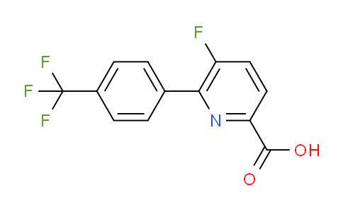 5-Fluoro-6-(4-(trifluoromethyl)phenyl)picolinic acid