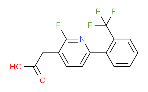 AM80528 | 1261592-44-2 | 2-Fluoro-6-(2-(trifluoromethyl)phenyl)pyridine-3-acetic acid