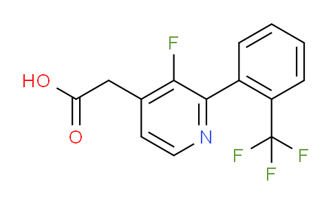 AM80534 | 1261885-31-7 | 3-Fluoro-2-(2-(trifluoromethyl)phenyl)pyridine-4-acetic acid