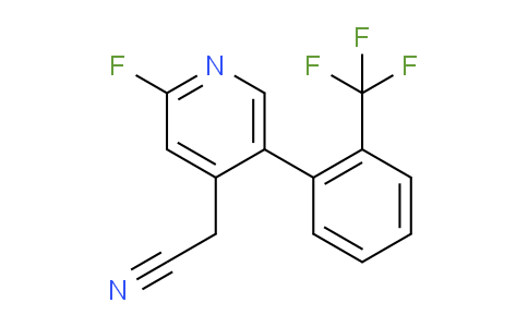 AM80543 | 1261885-42-0 | 2-Fluoro-5-(2-(trifluoromethyl)phenyl)pyridine-4-acetonitrile