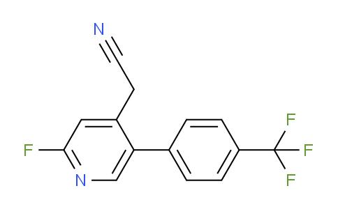 AM80547 | 1261743-09-2 | 2-Fluoro-5-(4-(trifluoromethyl)phenyl)pyridine-4-acetonitrile