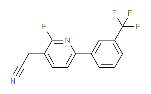 AM80550 | 1261771-63-4 | 2-Fluoro-6-(3-(trifluoromethyl)phenyl)pyridine-3-acetonitrile