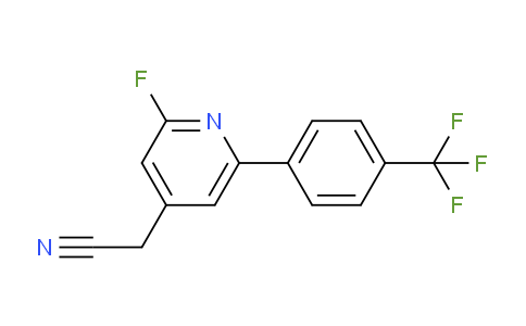 AM80553 | 1261885-60-2 | 2-Fluoro-6-(4-(trifluoromethyl)phenyl)pyridine-4-acetonitrile