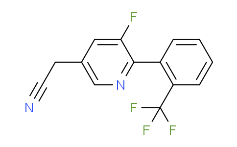 AM80555 | 1261464-98-5 | 3-Fluoro-2-(2-(trifluoromethyl)phenyl)pyridine-5-acetonitrile