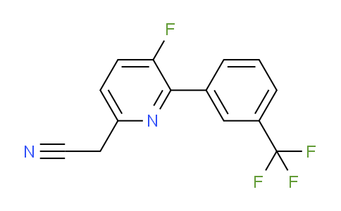 AM80559 | 1261755-17-2 | 3-Fluoro-2-(3-(trifluoromethyl)phenyl)pyridine-6-acetonitrile