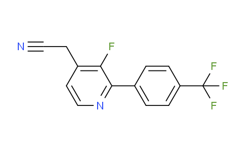 AM80560 | 1261885-65-7 | 3-Fluoro-2-(4-(trifluoromethyl)phenyl)pyridine-4-acetonitrile