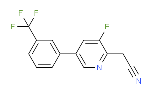 AM80565 | 1261771-87-2 | 3-Fluoro-5-(3-(trifluoromethyl)phenyl)pyridine-2-acetonitrile