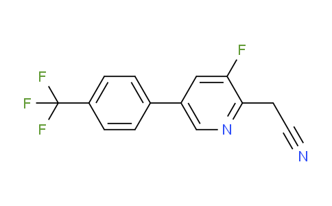 AM80567 | 1261805-66-6 | 3-Fluoro-5-(4-(trifluoromethyl)phenyl)pyridine-2-acetonitrile