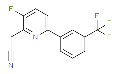 AM80570 | 1261465-03-5 | 3-Fluoro-6-(3-(trifluoromethyl)phenyl)pyridine-2-acetonitrile