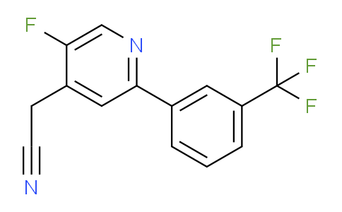 AM80575 | 1261634-58-5 | 5-Fluoro-2-(3-(trifluoromethyl)phenyl)pyridine-4-acetonitrile