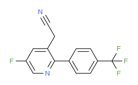 AM80576 | 1261592-77-1 | 5-Fluoro-2-(4-(trifluoromethyl)phenyl)pyridine-3-acetonitrile