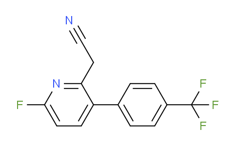 AM80585 | 1261743-24-1 | 6-Fluoro-3-(4-(trifluoromethyl)phenyl)pyridine-2-acetonitrile