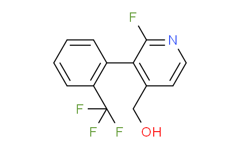 AM80586 | 1261465-08-0 | 2-Fluoro-3-(2-(trifluoromethyl)phenyl)pyridine-4-methanol