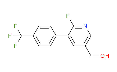 2-Fluoro-3-(4-(trifluoromethyl)phenyl)pyridine-5-methanol