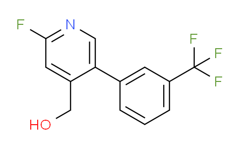 2-Fluoro-5-(3-(trifluoromethyl)phenyl)pyridine-4-methanol