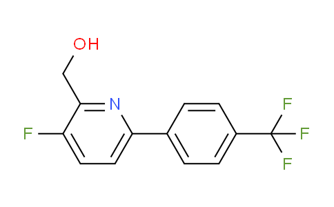3-Fluoro-6-(4-(trifluoromethyl)phenyl)pyridine-2-methanol