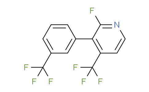 2-Fluoro-4-(trifluoromethyl)-3-(3-(trifluoromethyl)phenyl)pyridine