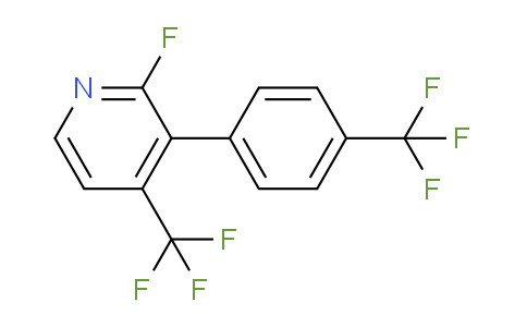2-Fluoro-4-(trifluoromethyl)-3-(4-(trifluoromethyl)phenyl)pyridine