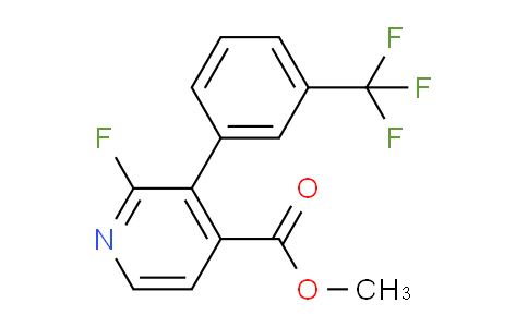 Methyl 2-fluoro-3-(3-(trifluoromethyl)phenyl)isonicotinate