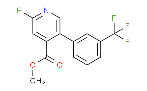 Methyl 2-fluoro-5-(3-(trifluoromethyl)phenyl)isonicotinate