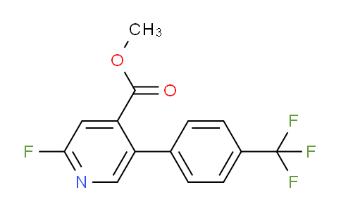 Methyl 2-fluoro-5-(4-(trifluoromethyl)phenyl)isonicotinate