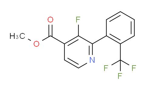AM80697 | 1261633-15-1 | Methyl 3-fluoro-2-(2-(trifluoromethyl)phenyl)isonicotinate