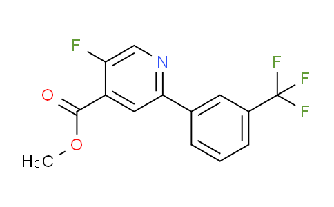 AM80704 | 1261820-09-0 | Methyl 5-fluoro-2-(3-(trifluoromethyl)phenyl)isonicotinate