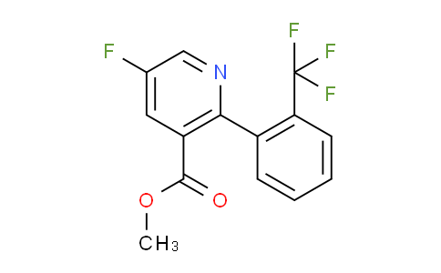 AM80712 | 1261441-16-0 | Methyl 5-fluoro-2-(2-(trifluoromethyl)phenyl)nicotinate