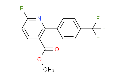 AM80720 | 1261784-85-3 | Methyl 6-fluoro-2-(4-(trifluoromethyl)phenyl)nicotinate