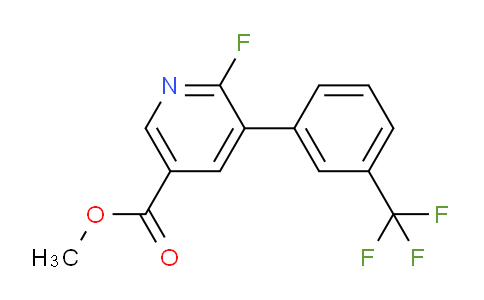 AM80722 | 1261476-49-6 | Methyl 6-fluoro-5-(3-(trifluoromethyl)phenyl)nicotinate