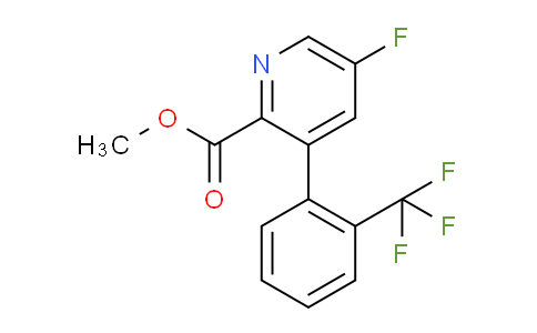 AM80730 | 1261847-42-0 | Methyl 5-fluoro-3-(2-(trifluoromethyl)phenyl)picolinate
