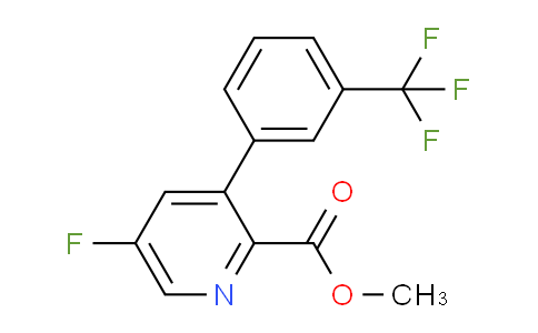 AM80731 | 1261641-88-6 | Methyl 5-fluoro-3-(3-(trifluoromethyl)phenyl)picolinate