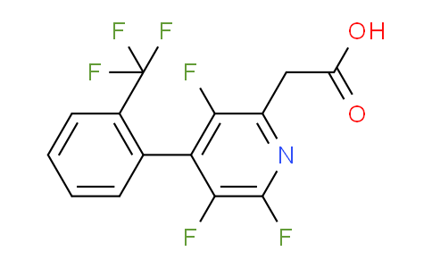 AM80748 | 1261579-99-0 | 3,5,6-Trifluoro-4-(2-(trifluoromethyl)phenyl)pyridine-2-acetic acid