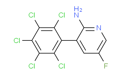 AM80752 | 1361665-46-4 | 2-Amino-5-fluoro-3-(perchlorophenyl)pyridine