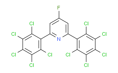 2,6-Bis(perchlorophenyl)-4-fluoropyridine