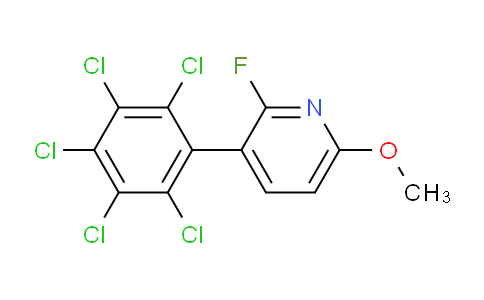 AM80801 | 1361527-11-8 | 2-Fluoro-6-methoxy-3-(perchlorophenyl)pyridine