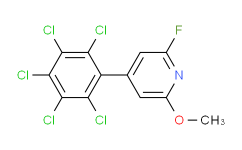 AM80802 | 1361505-96-5 | 2-Fluoro-6-methoxy-4-(perchlorophenyl)pyridine