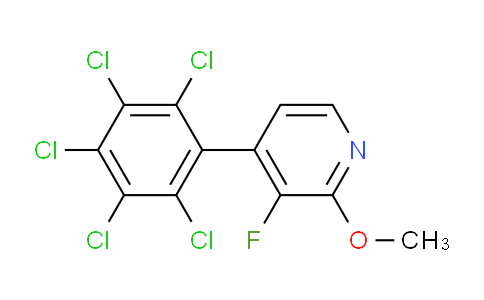 AM80803 | 1361521-84-7 | 3-Fluoro-2-methoxy-4-(perchlorophenyl)pyridine