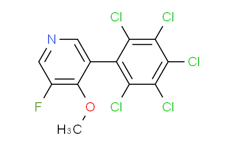 AM80805 | 1361517-66-9 | 3-Fluoro-4-methoxy-5-(perchlorophenyl)pyridine