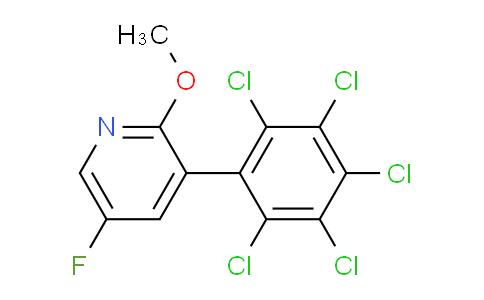 AM80807 | 1361663-58-2 | 5-Fluoro-2-methoxy-3-(perchlorophenyl)pyridine