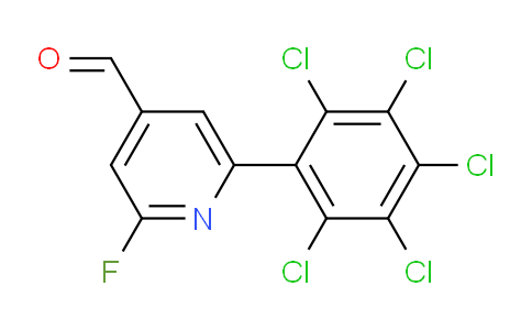 AM80813 | 1361655-30-2 | 2-Fluoro-6-(perchlorophenyl)isonicotinaldehyde