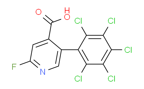 AM80818 | 1361486-43-2 | 2-Fluoro-5-(perchlorophenyl)isonicotinic acid
