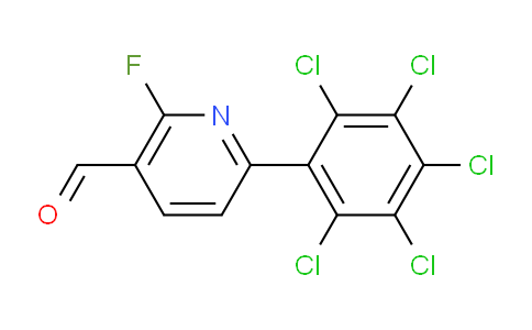 AM80824 | 1361523-58-1 | 2-Fluoro-6-(perchlorophenyl)nicotinaldehyde