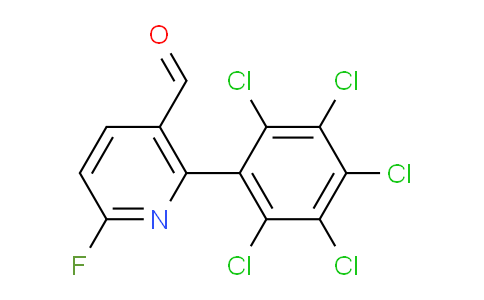 AM80827 | 1361602-19-8 | 6-Fluoro-2-(perchlorophenyl)nicotinaldehyde