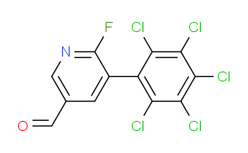 AM80828 | 1361486-54-5 | 6-Fluoro-5-(perchlorophenyl)nicotinaldehyde