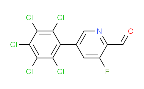 AM80835 | 1361486-57-8 | 3-Fluoro-5-(perchlorophenyl)picolinaldehyde